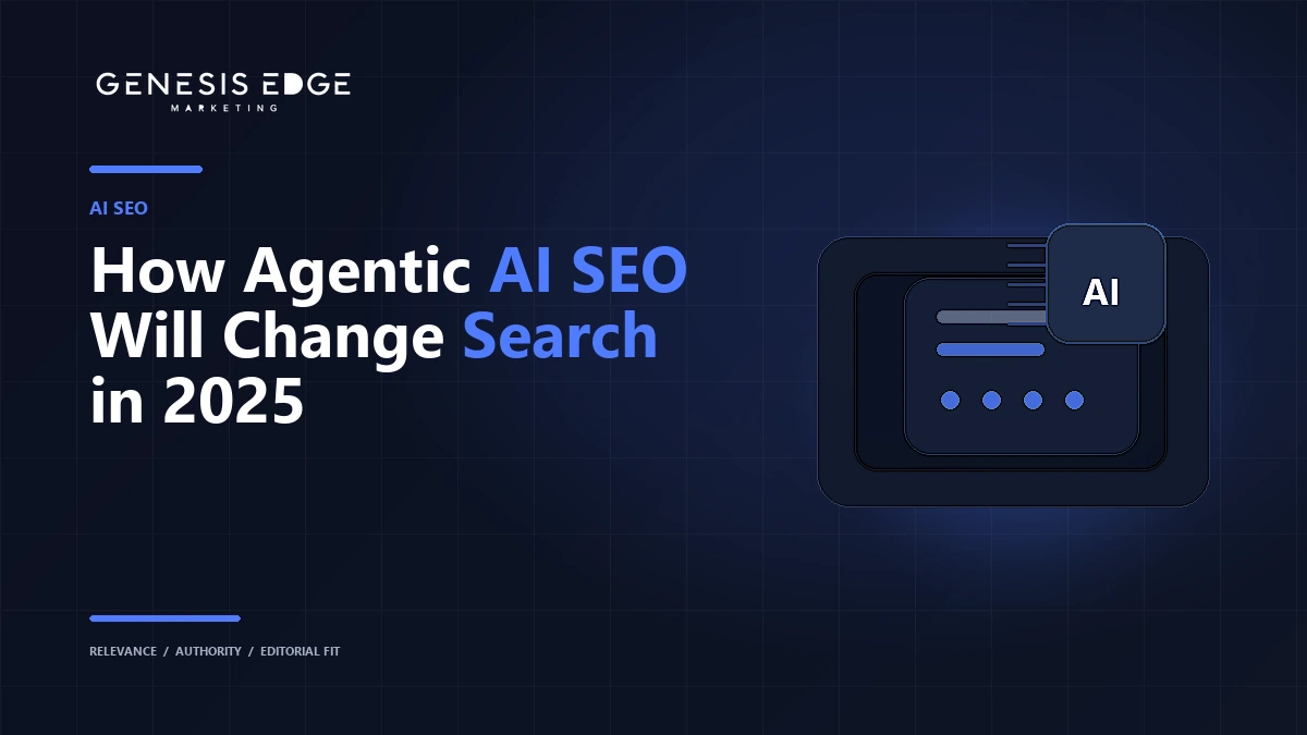 How Agentic AI SEO Will Change Search in 2025 blog cover image