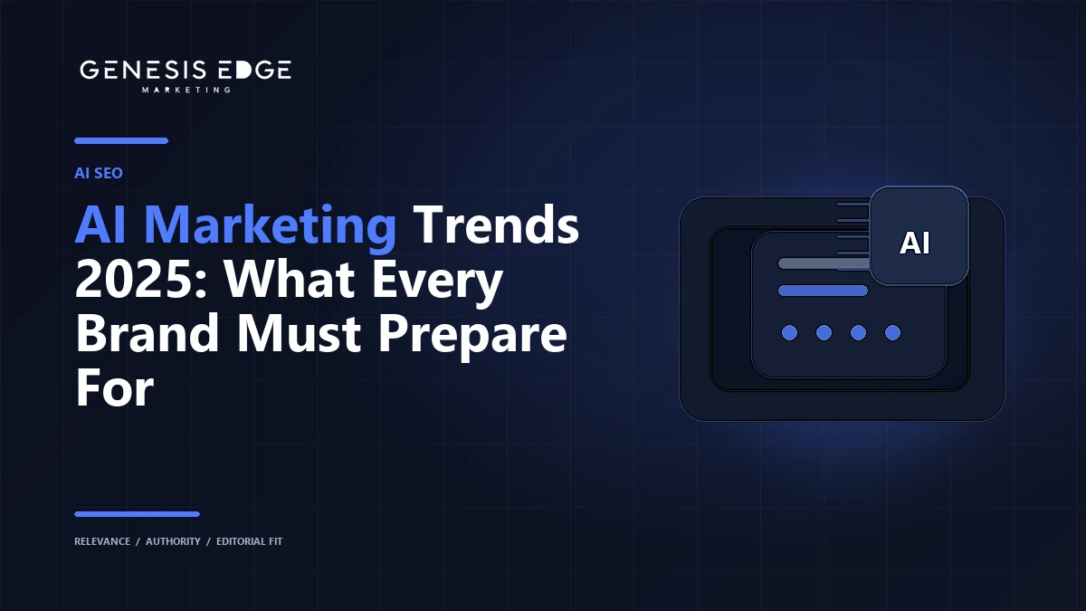 AI Marketing Trends 2025: What Every Brand Must Prepare For blog cover image