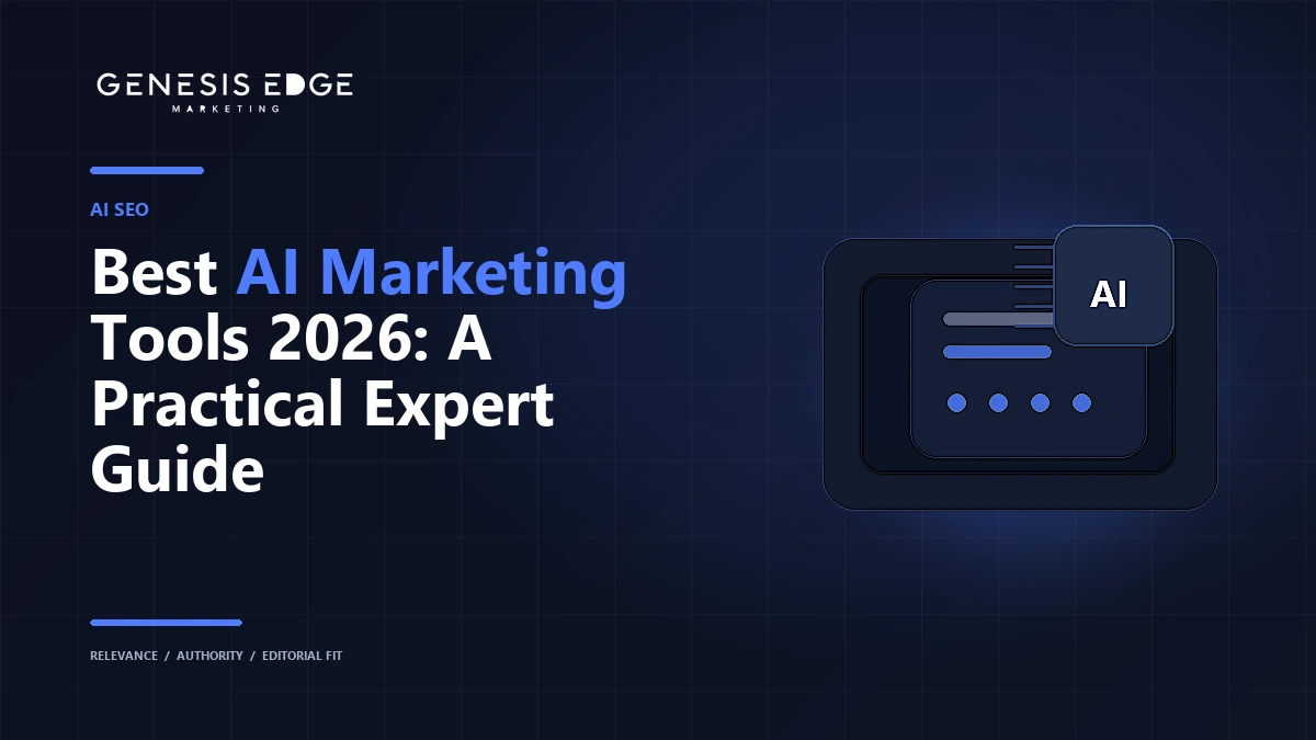 Best AI Marketing Tools 2026: A Practical Expert Guide blog cover image