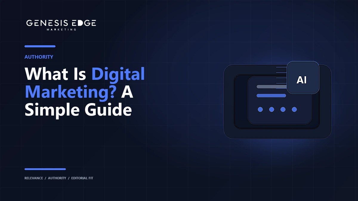 What Is Digital Marketing? A Simple Guide blog cover image